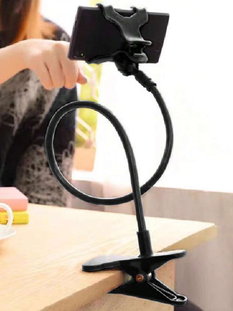 Giá đỡ điện thoại cổ ngỗng có thể điều chỉnh đa chức năng - màu đen - Xem 1