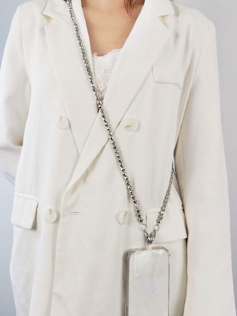 Crossbody Phone Lanyard - Dark Grey - View 1