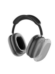 Vỏ tai nghe trong suốt Tương thích với AirPods Max - màu đen - Xem 1