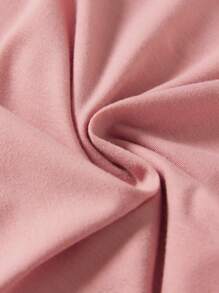 小女童西瓜和飲料印花T恤 - 藕粉色 - 查看 5