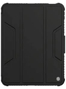 NILLKIN 1入組 PU 翻蓋保護殼兼容 iPad 10.2 / 10.9 / Air 4 5 / iPad Pro 11 / 12.9，滑動相機保護罩智能翻蓋後蓋 - 黑色 - 查看 9