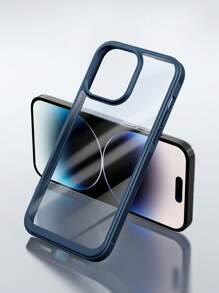 Habyby 硬质 PC 背面防震不变黄外壳适用于 iPhone 11/iPhone 13/iPhone 14/iPhone 15/iPhone 12 - 藍色 - 查看 8