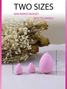 baopinger 3 st sminksvampar, billiga, presenter, smink, sminkverktyg, billiga grejer, presenter, presenter till kvinnor, julklappar - Rosa - Visa 6