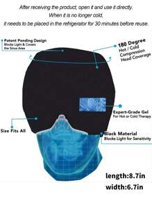 面部冰敷 - 黑色 - 查看 5