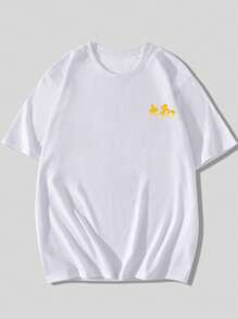 Project Youkaiverse Guys Cartoon Graphic Tee - White - View 2