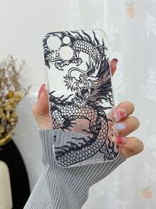 龍紋手機殼相容於iPhone15/15Plus/15Pro/15Promax - 彩色 - 查看 2