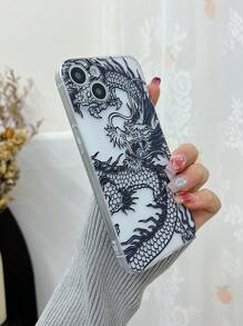 龍紋手機殼相容於iPhone15/15Plus/15Pro/15Promax - 彩色 - 查看 4