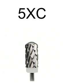 安全美甲鑽頭1入組鎢鋼專業美甲工具 - 灰色 - 查看 1