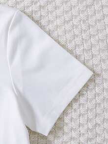 Toddler Girls Figure Graphic Tee - White - View 6