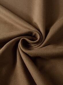 Manfinity Roghcode Áo thun nam dáng rộng có khẩu hiệu và hình ảnh hoạt hình - Cà phê nâu - Xem 4