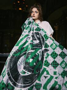 Harry Potter | ROMWE 1 Miếng Hình  Rắn Chăn , Mốt Có thể giặt được Chăn ném Trang trí - Nhiều màu - Xem 1