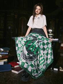Harry Potter | ROMWE 1 Miếng Hình  Rắn Chăn , Mốt Có thể giặt được Chăn ném Trang trí - Nhiều màu - Xem 3