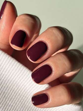 24入組短方形壓克力假指甲,果凍凝膠和1套指甲文件工具套裝,紅色,適用於女性和夏季女孩