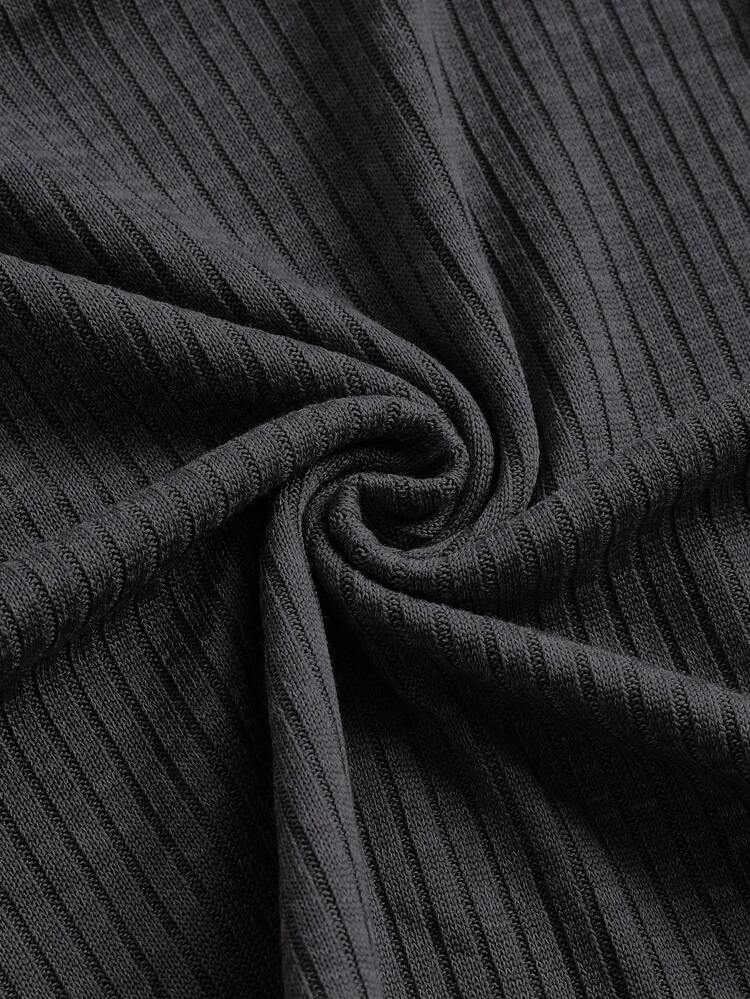 Teen Girls Mock Neck Tee & Flare Leg Pants