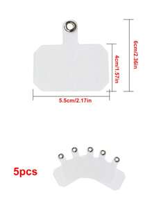 Phone Case Clip, Phone Case Lanyard Clip - White - View 5