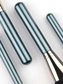 Bộ 12 cọ trang điểm, Bộ cọ, Bộ cọ trang điểm, Bộ cọ trang điểm, Bộ trang điểm hoàn chỉnh, Bộ cọ trang điểm, Bộ trang điểm hoàn chỉnh, Bộ cọ, Bộ cọ trang điểm, Bộ quà tặng trang điểm, Bộ - Màu xanh nhạt - Xem 3