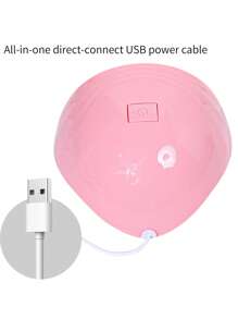 指甲光療機器,速乾美甲燈,1入組塑膠USB安全美甲設備指甲燈指甲機器 - 彩色 - 查看 7