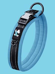 1 vòng cổ chó có thể điều chỉnh màu xanh, ngoài trời - Màu xanh lam - Xem 1