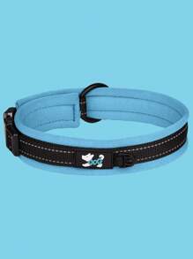 1 vòng cổ chó có thể điều chỉnh màu xanh, ngoài trời - Màu xanh lam - Xem 2