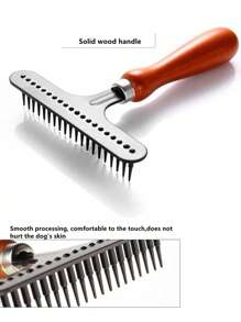Lược chải lông Thú cưng - màu nâu - Xem 6