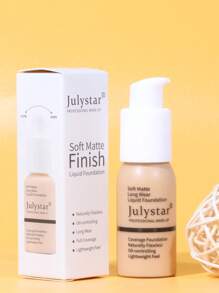 Julystar 控油粉底液，30 毫升持久自然無瑕輕盈不脫妝粉底 - 107 Sun Beige - 查看 9