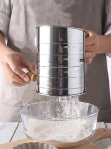 1入組不銹鋼麵粉篩