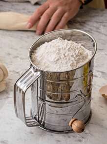 1入組不銹鋼麵粉篩