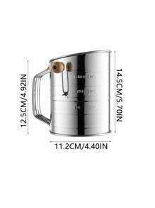 1入組不銹鋼麵粉篩