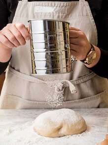 1入組不銹鋼麵粉篩