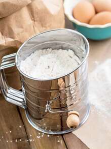 1入組不銹鋼麵粉篩