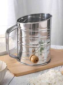 1入組不銹鋼麵粉篩