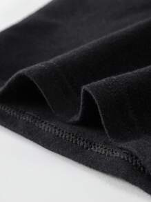 1pc Men's Comfortable Boxer Shorts - Black - View 7