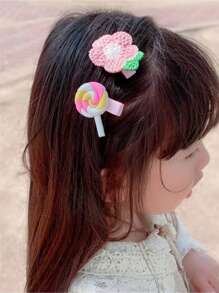 14 chiếc kẹp tóc dành cho nữ và tóc ngắn (Sự khác biệt màu sắc nhỏ đối với một số kiểu là bình thường) - Hồng - Xem 2