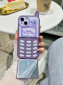 有趣字母圖形手機殼 - 彩色 - 查看 2
