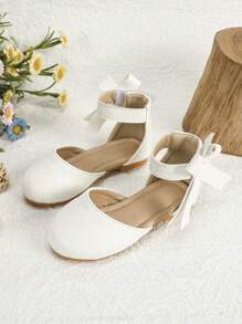 Trang trí nơ cho bé gái Dây đeo mắt cá chân dây buộc móc và vòng cho bữa tiệc - trắng - Xem 3