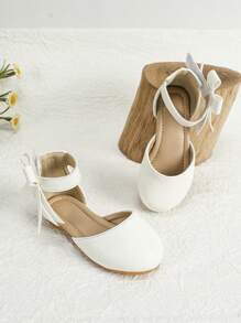 Trang trí nơ cho bé gái Dây đeo mắt cá chân dây buộc móc và vòng cho bữa tiệc - trắng - Xem 4