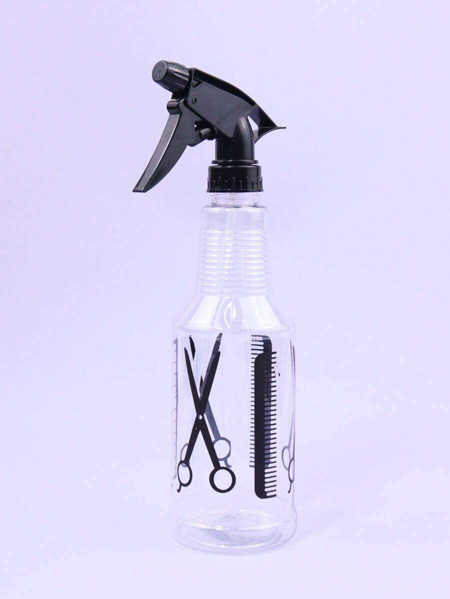 喷雾瓶 清洁造型喷雾瓶 塑料500ml经典涂鸦细雾喷雾器水喷雾瓶分装瓶 - 無色 - 查看 1