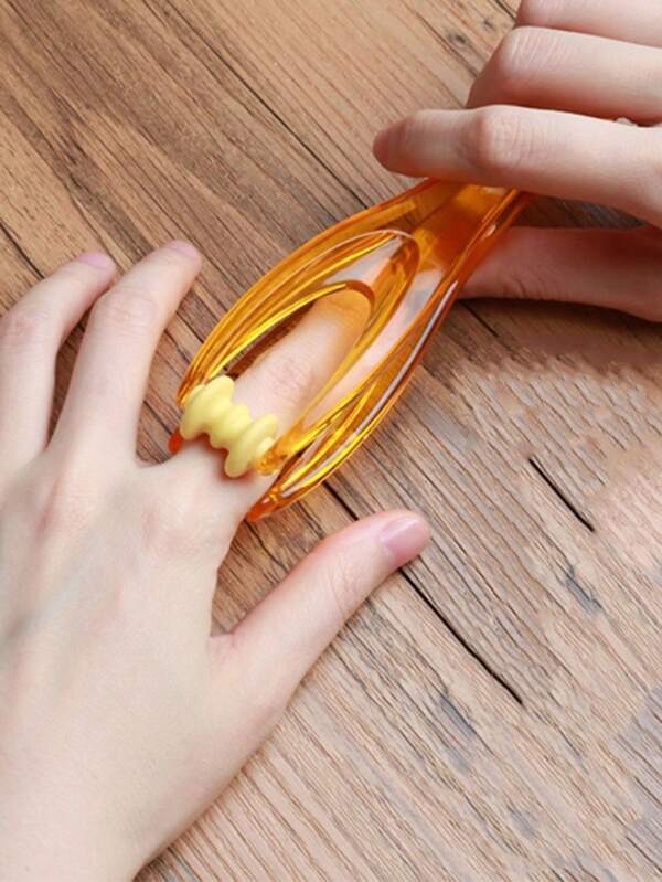 1 pezzo Rullo da massaggio per le dita, adatto per scuola, ritorno a scuola, viaggio, elementi essenziali da viaggio, elementi essenziali per la casa, spa, strumento da massaggio, massaggio