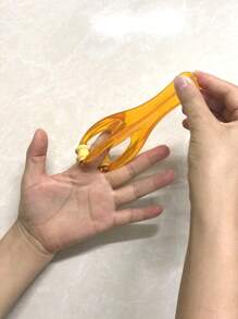 1pc Finger Massage Roller,School,Back To School,Travel,Travel Essentials,Home Essentials,Spa,Massage Tool,Massage,Massager,Spa - Yellow - View 3