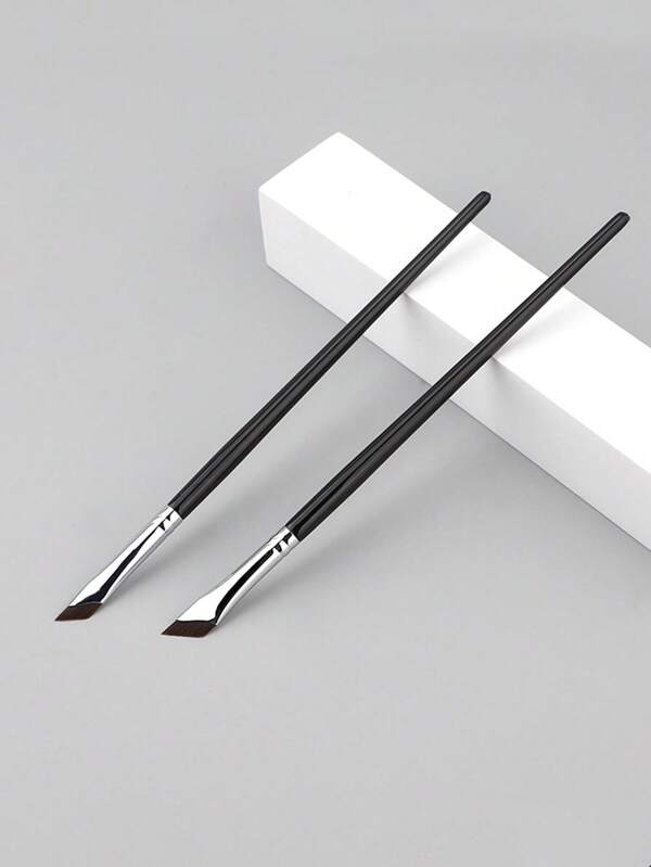 2 Stücke Augenbrauenpinsel Lidschattenpinsel Kosmetikpinsel Make-up-Tools