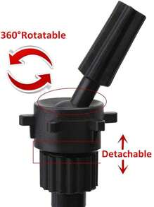 Perukhuvud, perukstativ Stativ med huvud, canvas perukhuvud, skyltdockahuvud för peruk - Svart - Visa 6