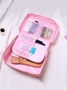 Mô hình hoạt hình Unicorn Túi trang điểm , 1 Miếng Hình vuông Túi mỹ phẩm Túi bảo quản Túi trang điểm Hộp đựng Túi đựng cọ trang điểm Túi mỹ phẩm - Nhiều màu - Xem 3