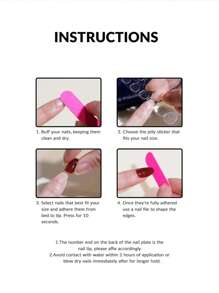 Elevate Your Style With 24pcs Long Almond Butterfly Pattern Full Cover Fake Nail Kit - Multicolor - View 4