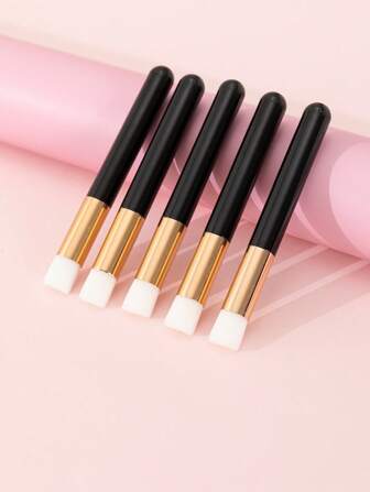 5PCS Eyelash Cleaning Brush, Facial Cleansing Brush, Peel Off Blackhead Nose Cleansing Brush, Eyelash Extension Brush Lash Cleanser,For Eyelash Extensions,Eyebrow Brush,Eyeshadow Brush,Spoolie,Spoolie Brush