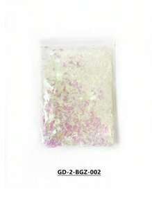 1 包 10G 不对称亮片美甲装饰 - 無色 - 查看 3