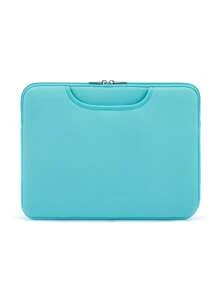 Solid Laptop Bag - Baby Blue - View 7