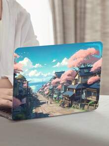 2pcs Cartoon Graphic Laptop Case - Multicolor - View 1