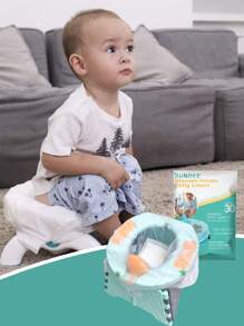 30pcs Baby Disposable Potty Chair Liner - White - View 2