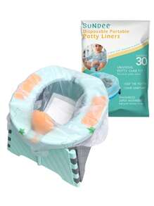 30pcs Baby Disposable Potty Chair Liner - White - View 6