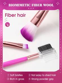Bộ cọ trang điểm 24 món, cọ tán phấn mắt bằng sợi tổng hợp cao cấp, dụng cụ trang điểm, cọ trang điểm, bộ cọ trang điểm, bộ cọ trang điểm, bộ trang điểm hoàn chỉnh, bộ cọ trang điểm, bộ trang điểm hoàn chỉnh, bộ cọ, cọ trang điểm, bộ quà tặng trang điểm, bộ - Nhiều màu - Xem 4